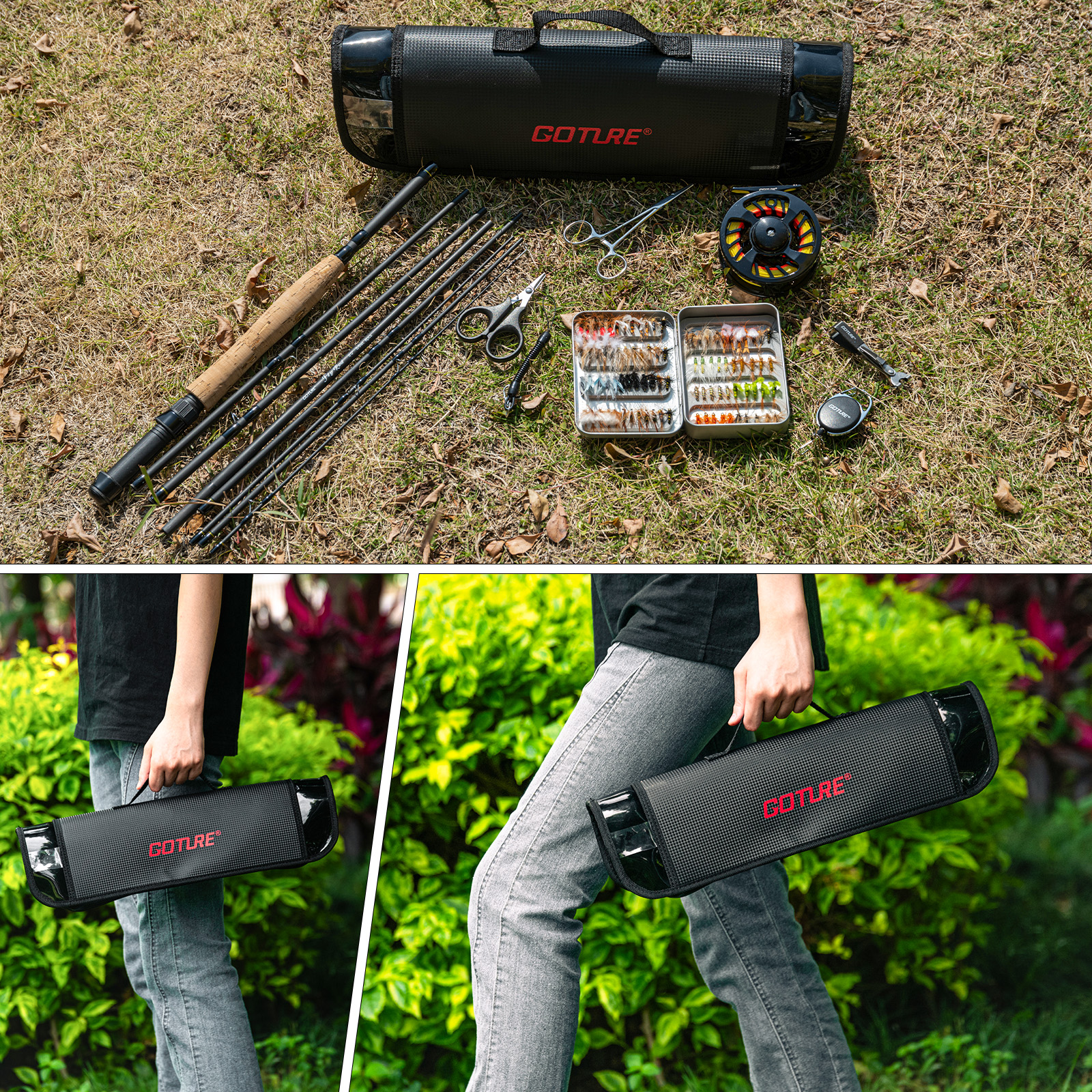Fishing Line Spooler - Goture Fly Fishing Rod and Reel