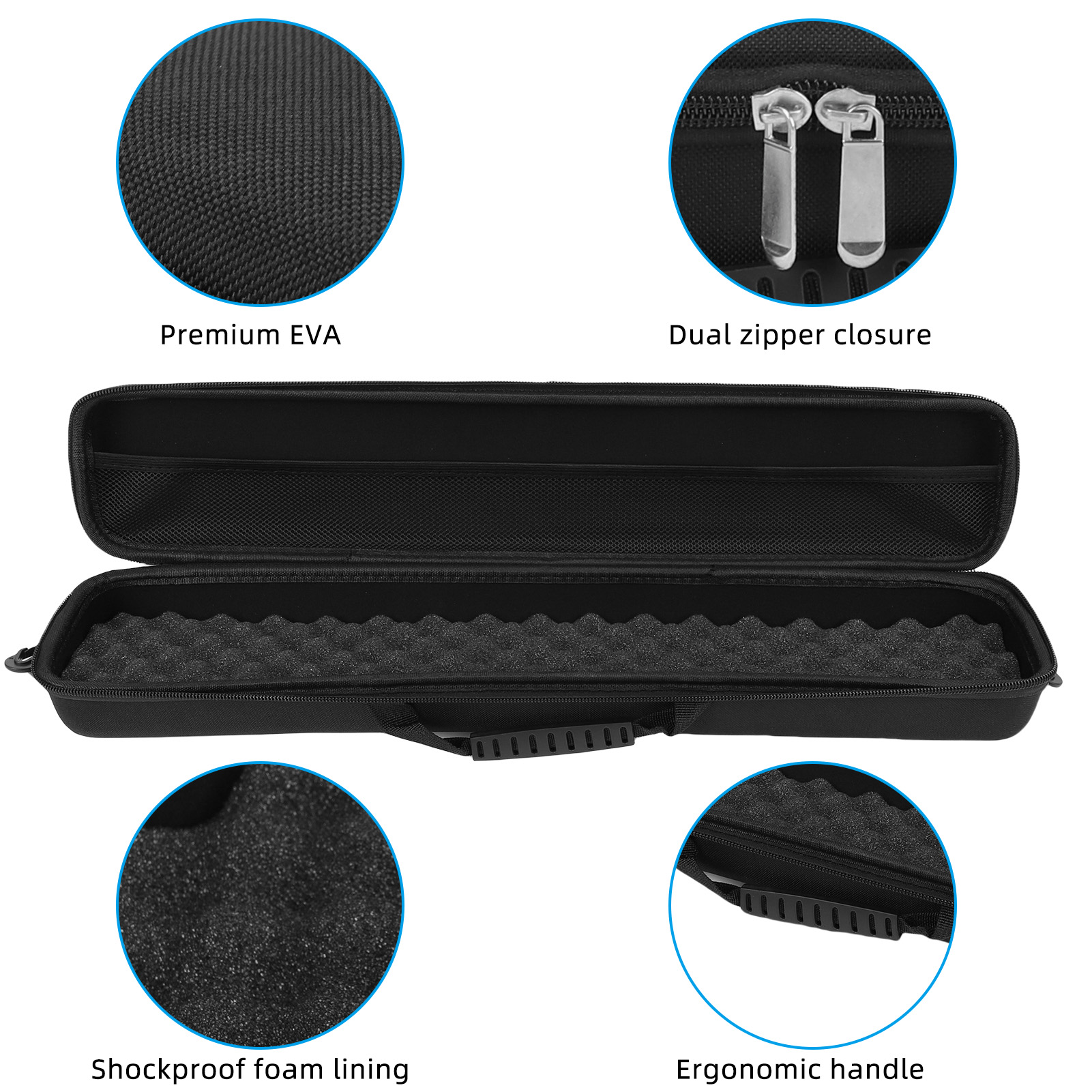 Fishing Line Spooler - Fishing Rod Reel Storage Bag Hard