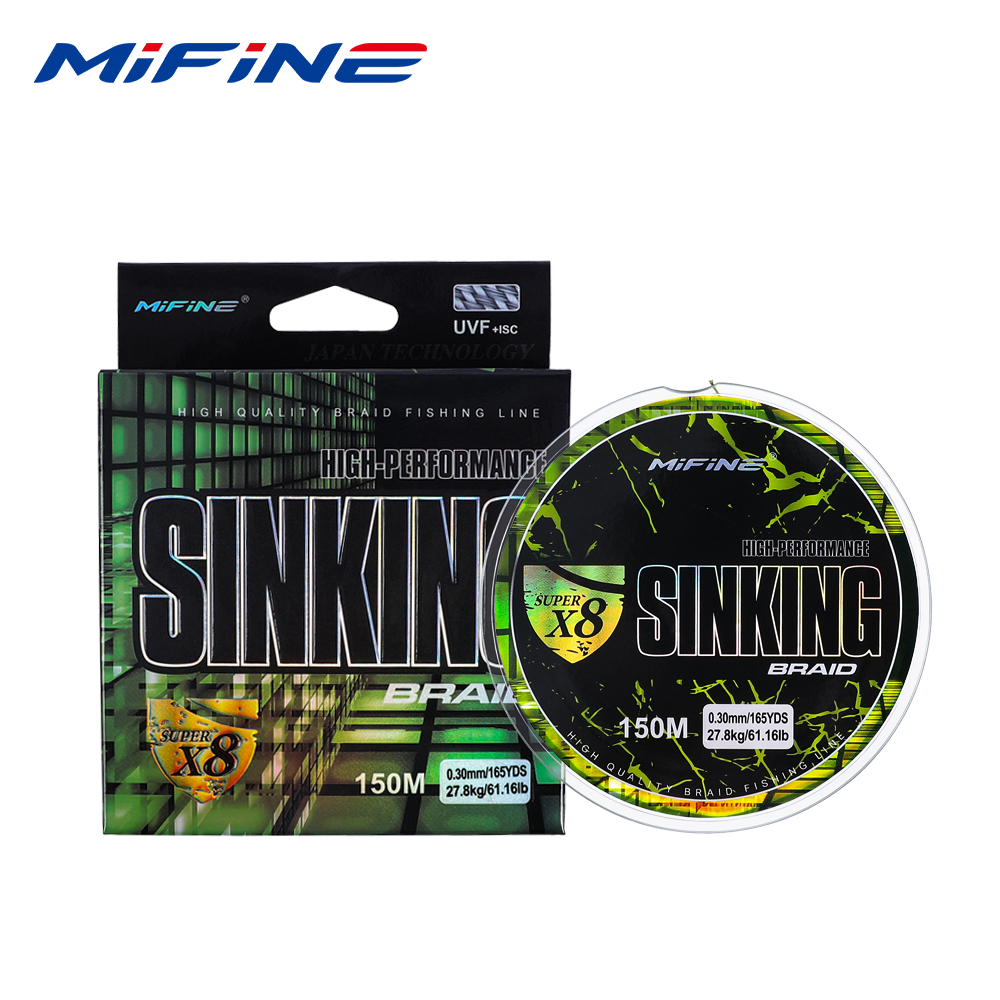 Ice Fishing Line - MIFINE SINKING X8 High-Performance Fishing Line