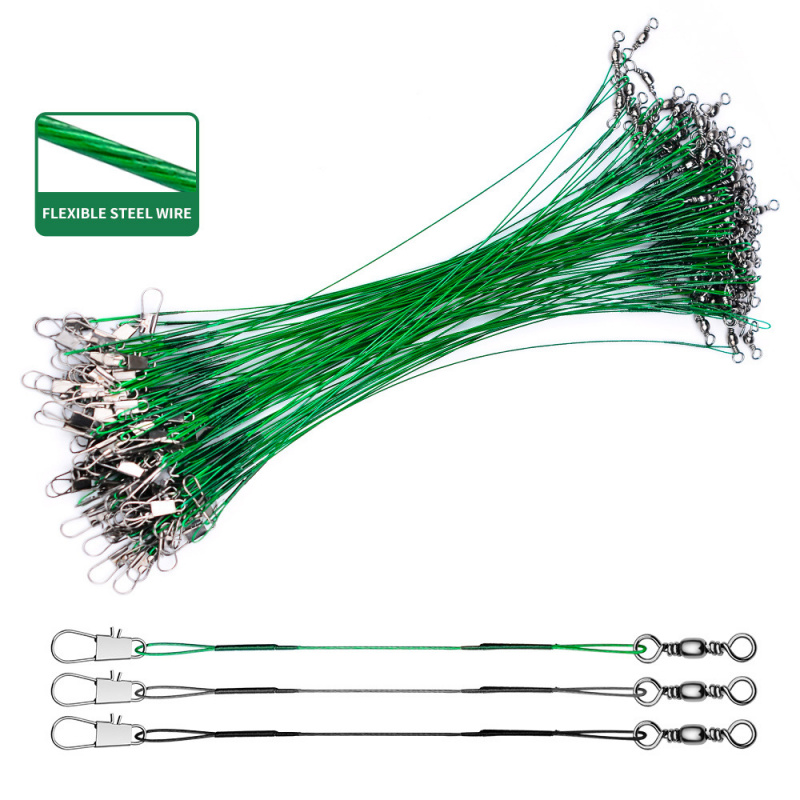 50pcs Stainless Steel 8-Shaped - Leader Line ulasan dan harga