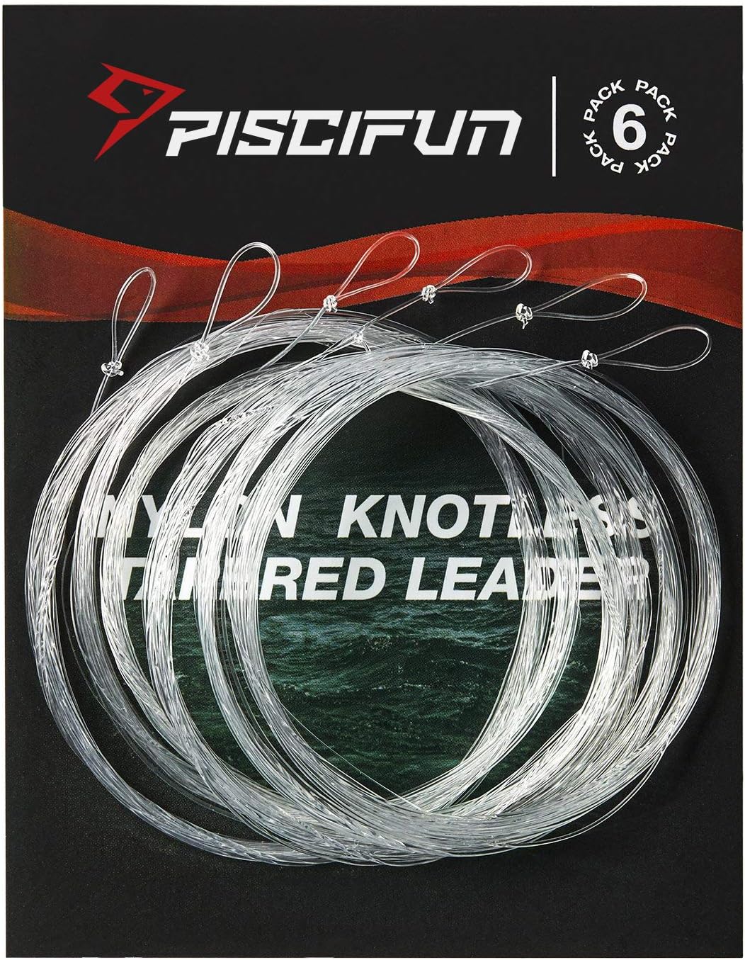 Tapered Fly Fishing Leader 6 P - Leader Line ulasan dan harga