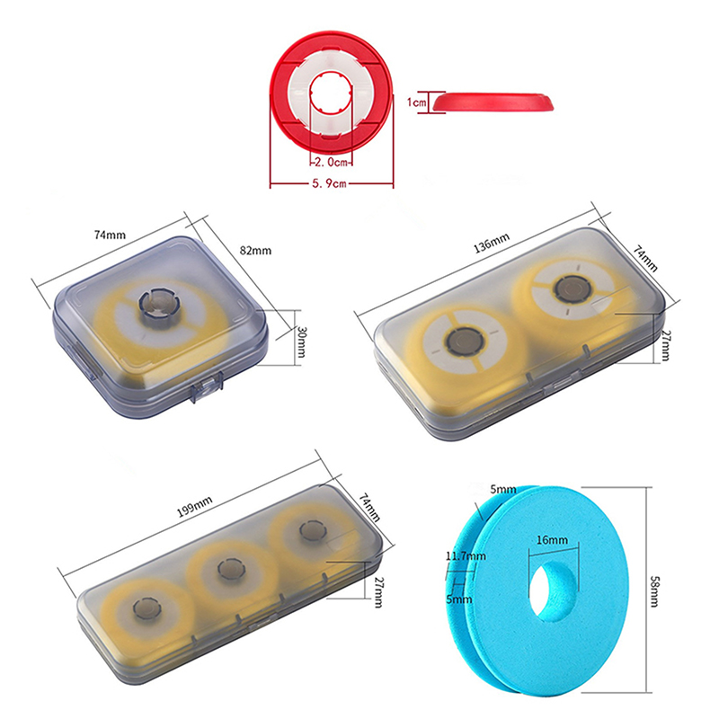 2-6 Spindle Silicone Main Spoo - Fishing Line Spooler ulasan dan harga