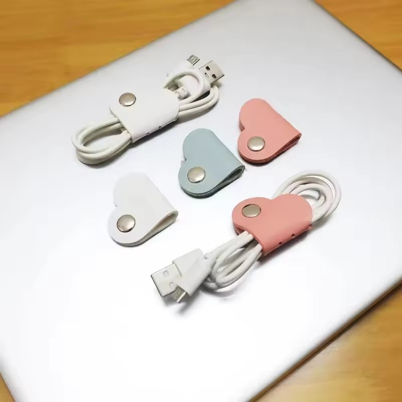 Mini Heart Shape Cable Organiz - Tippet Line ulasan dan harga