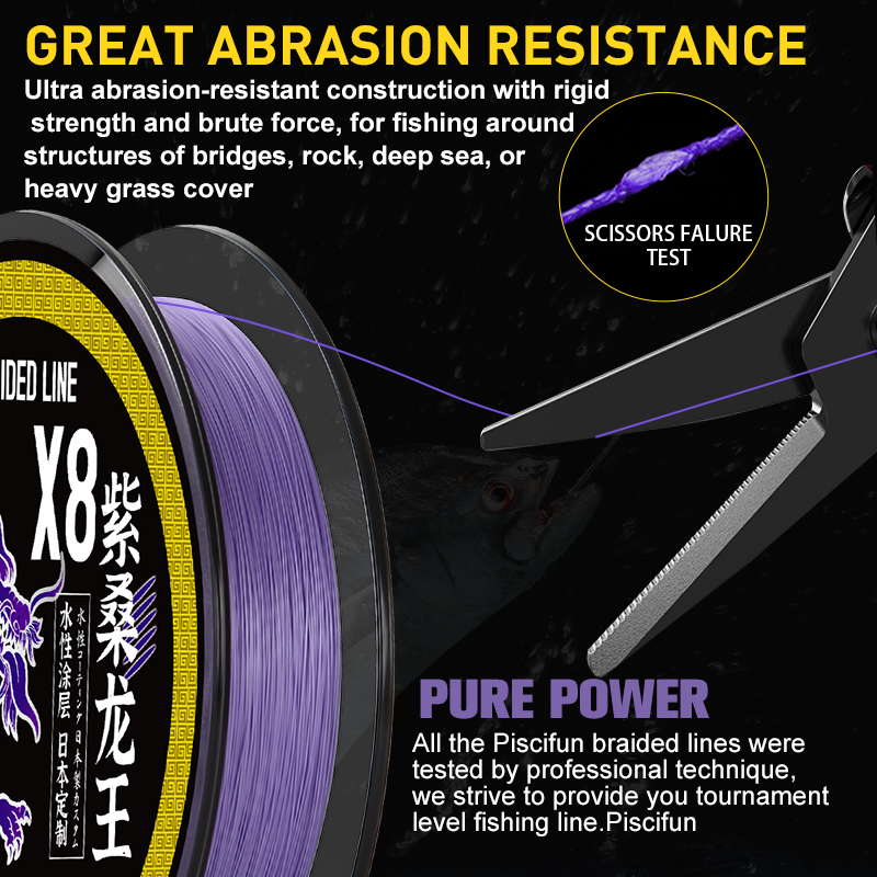 ZUKIBO ZISANG Braided FishingL - Ice Fishing Line ulasan dan harga