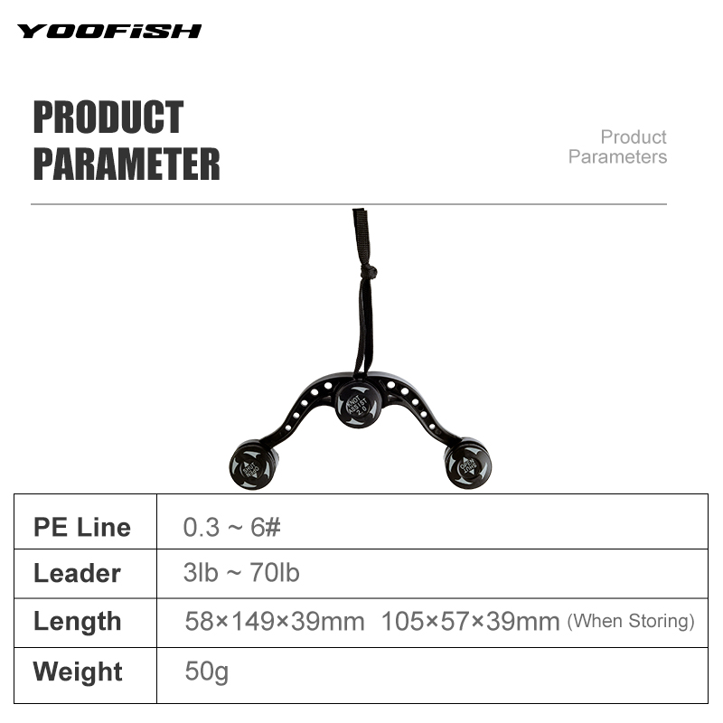 YOOFISH Fishing Tools GT FG PR - Leader Line ulasan dan harga