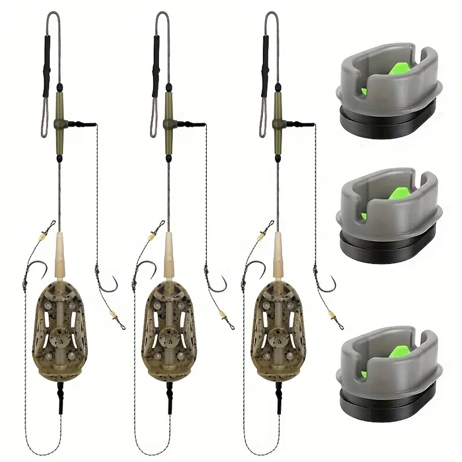 Carp Fishing Pre-Tied Hair Rig - Leader Line ulasan dan harga