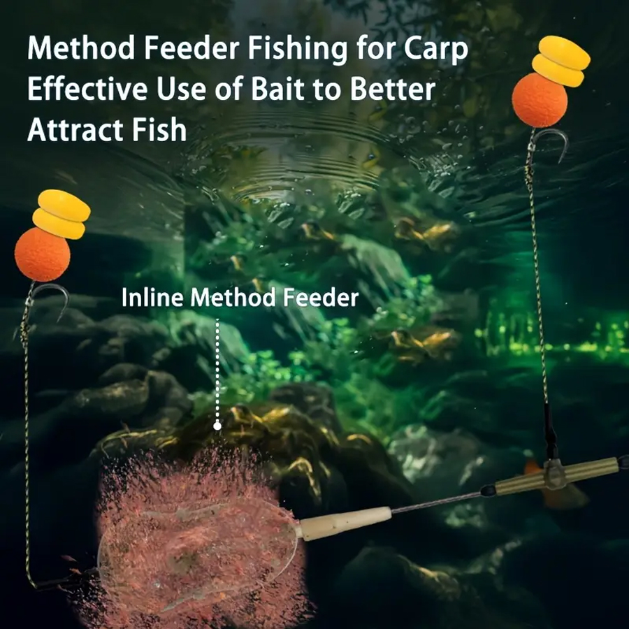 Carp Fishing Pre-Tied Hair Rig - Leader Line ulasan dan harga