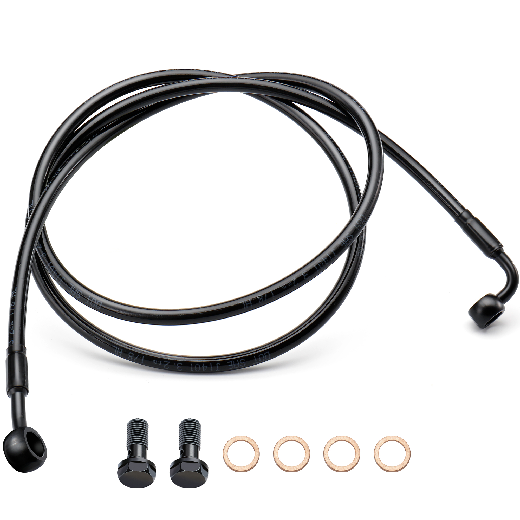 140/145/150CM Front Brake Line - Braided Line ulasan dan harga