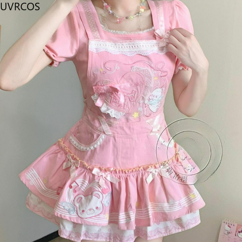 Japanese Kawaii Cute Lolita St - Fly Line ulasan dan harga