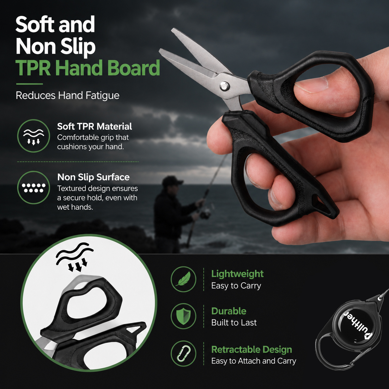 Fishing Scissors Stainless Ste - Fishing Line Cutter ulasan dan harga