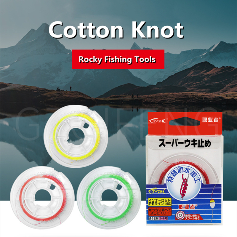 ZYZHE 10M Cotton Knot Sea Rock - Fishing Line Spooler ulasan dan harga