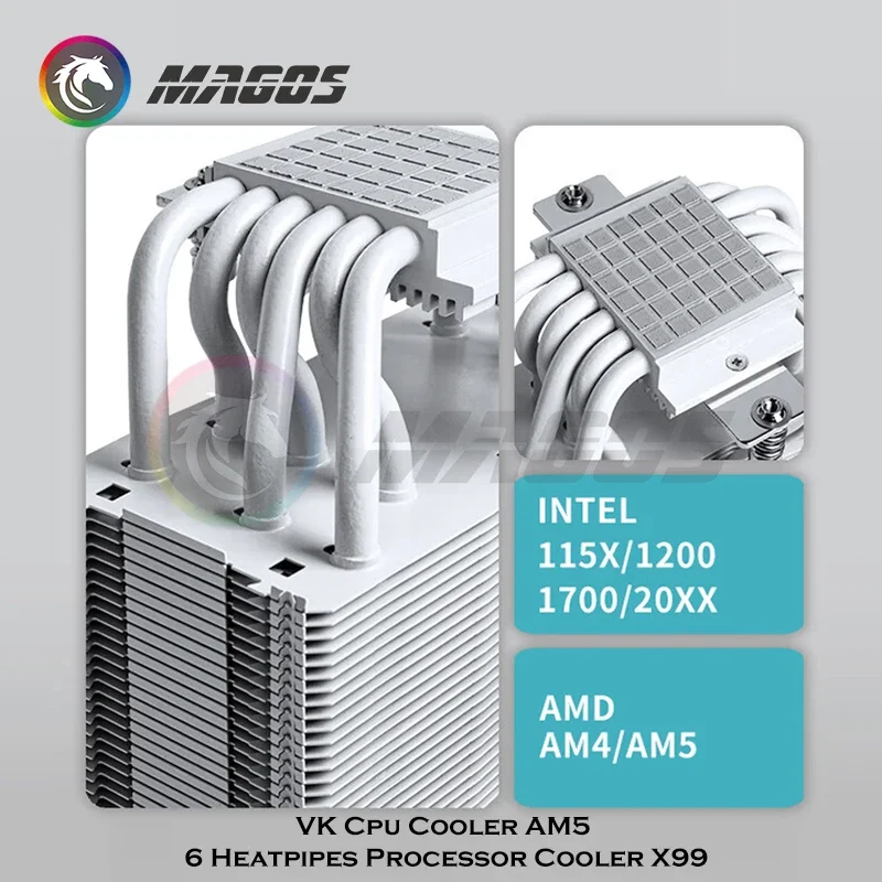 VK LGA 1700 CPU Cooler Compute - Fly Line ulasan dan harga