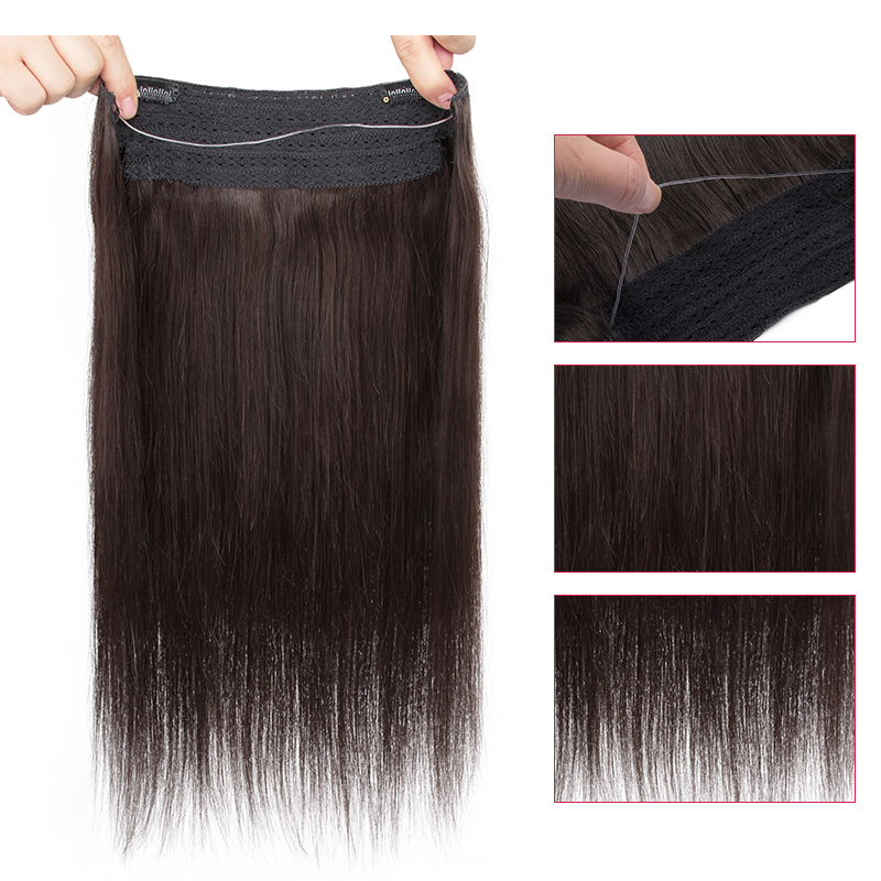 Clip in Hair Extension Real Hu - Tippet Line ulasan dan harga