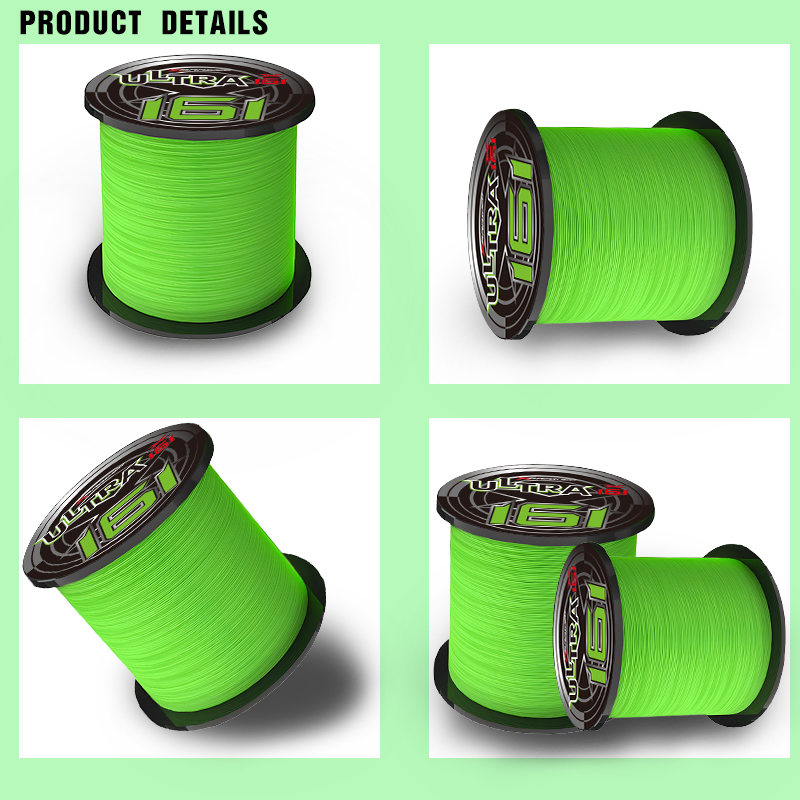 New X16 Strands Fishing Line Y - Copolymer Line ulasan dan harga