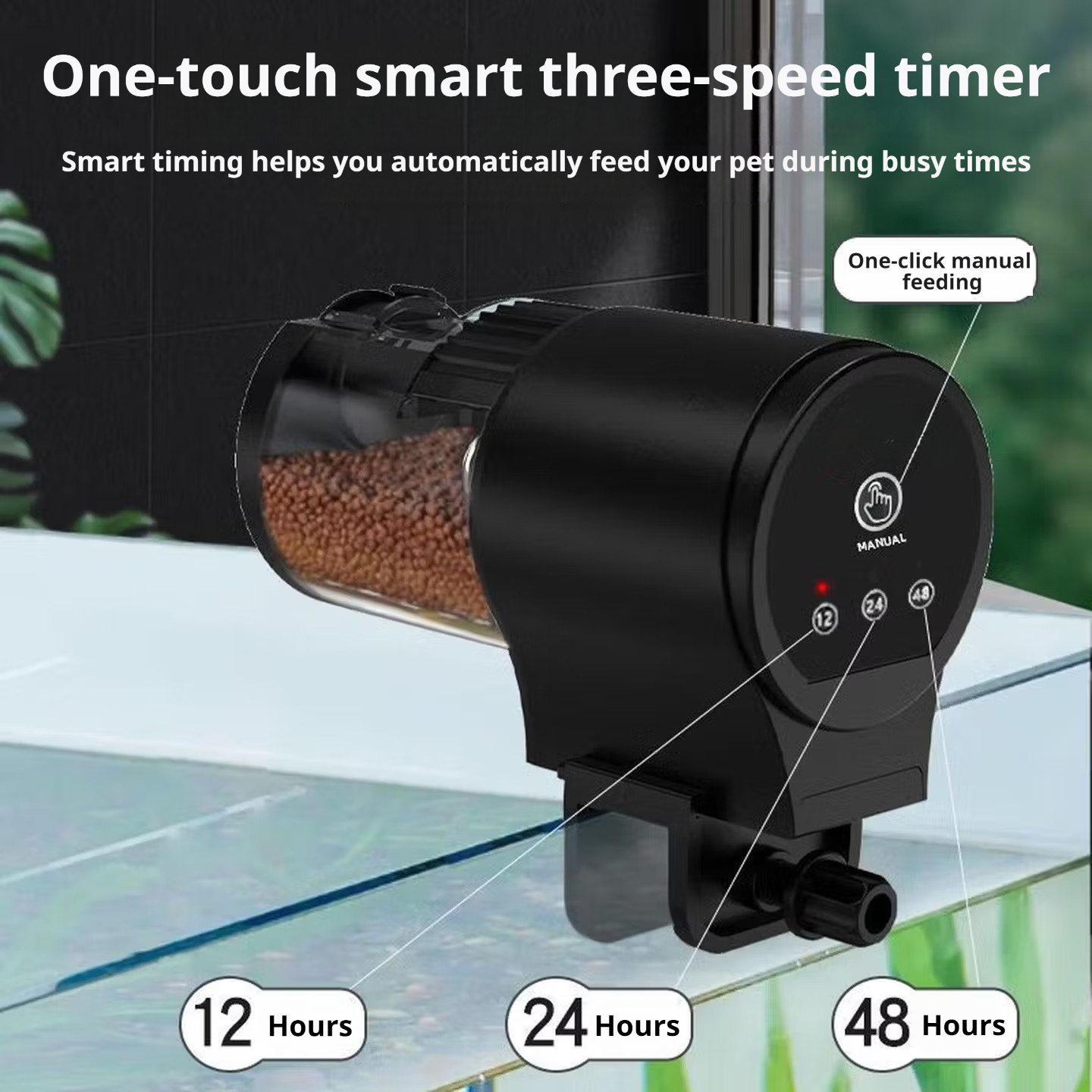 Automatic Fish Food Dispenser  - Fishing Line Dispenser ulasan dan harga