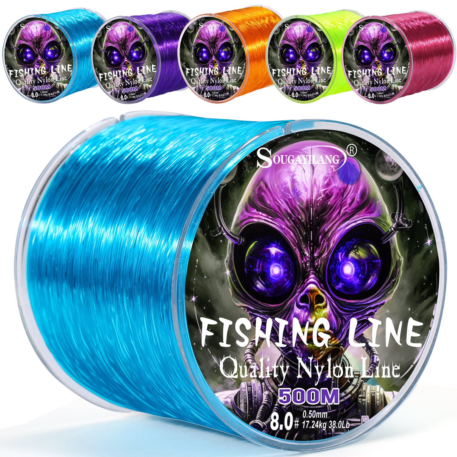 Sougayilang 100/500m Nylon Fis - Copolymer Line ulasan dan harga