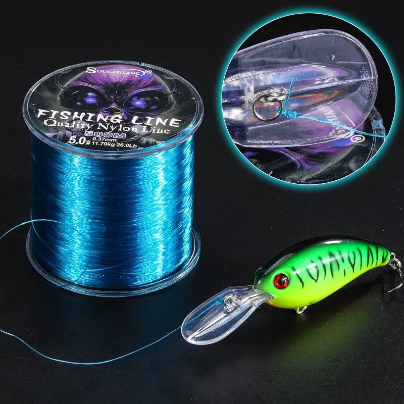 Sougayilang 100/500m Nylon Fis - Copolymer Line ulasan dan harga