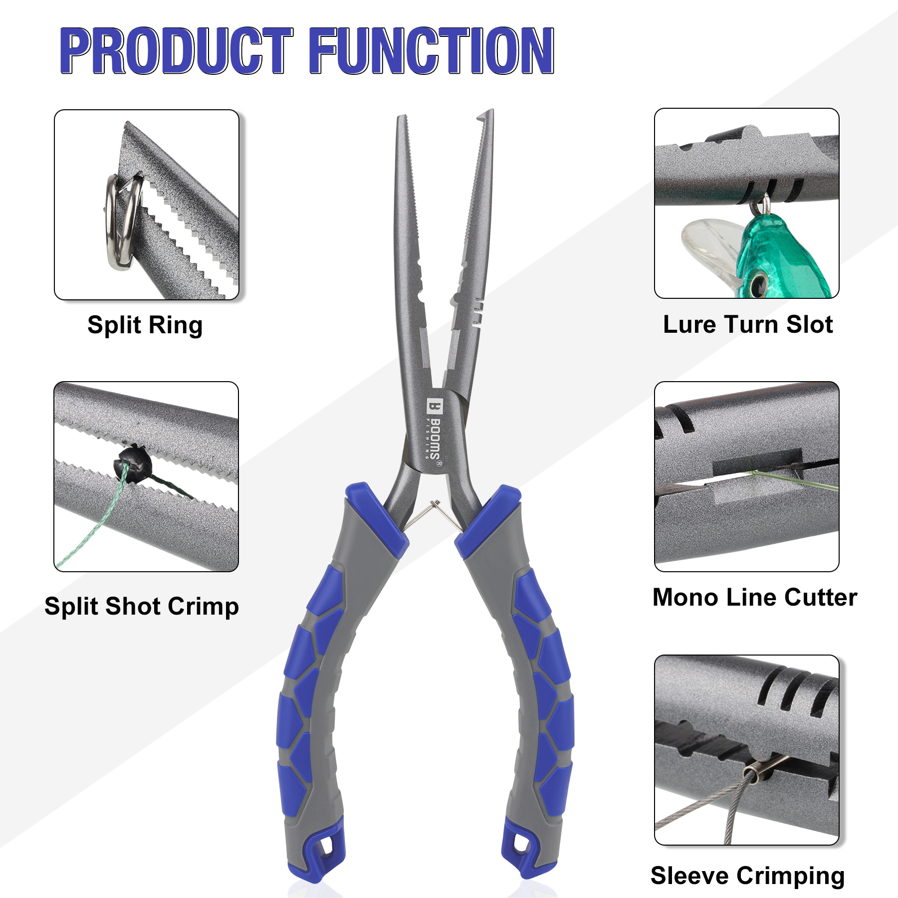 Booms Fishing 23cm Pliers and  - Fishing Line Cutter ulasan dan harga