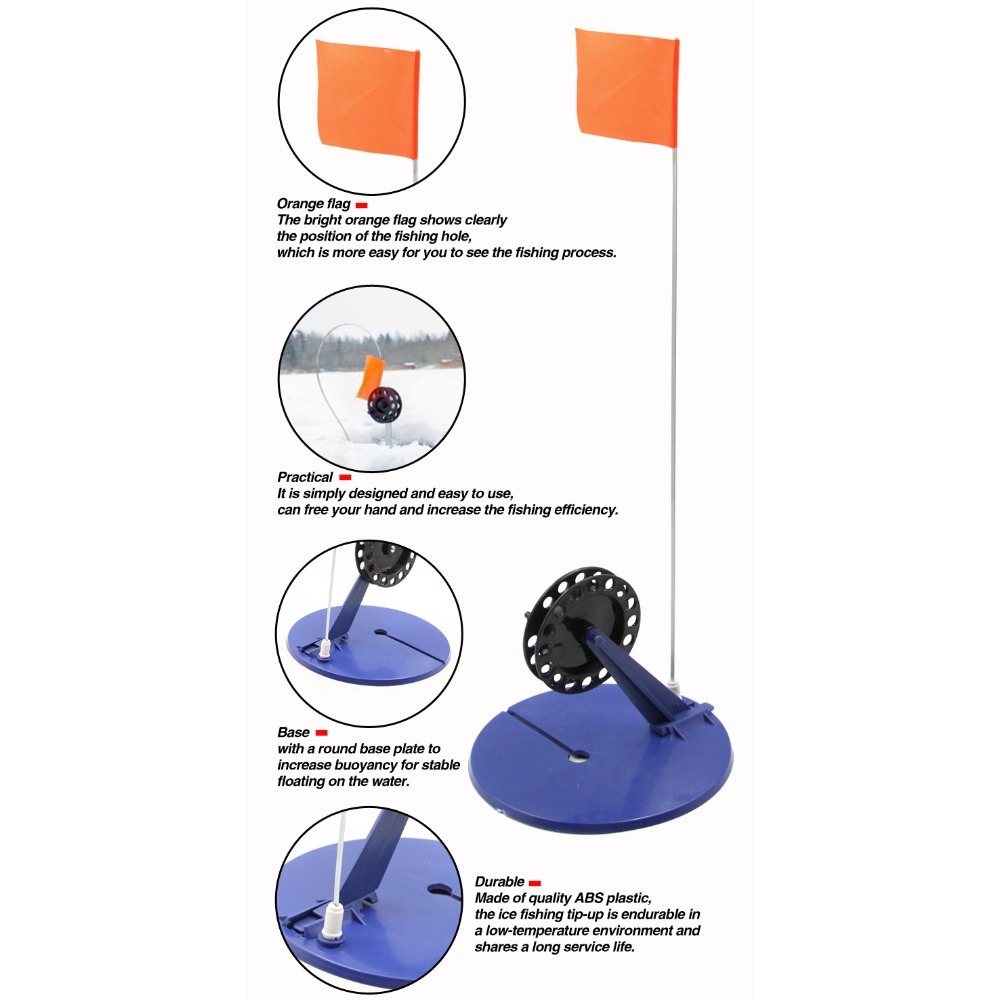 1PC Automatic Ice Fishing Plat - Ice Fishing Line ulasan dan harga