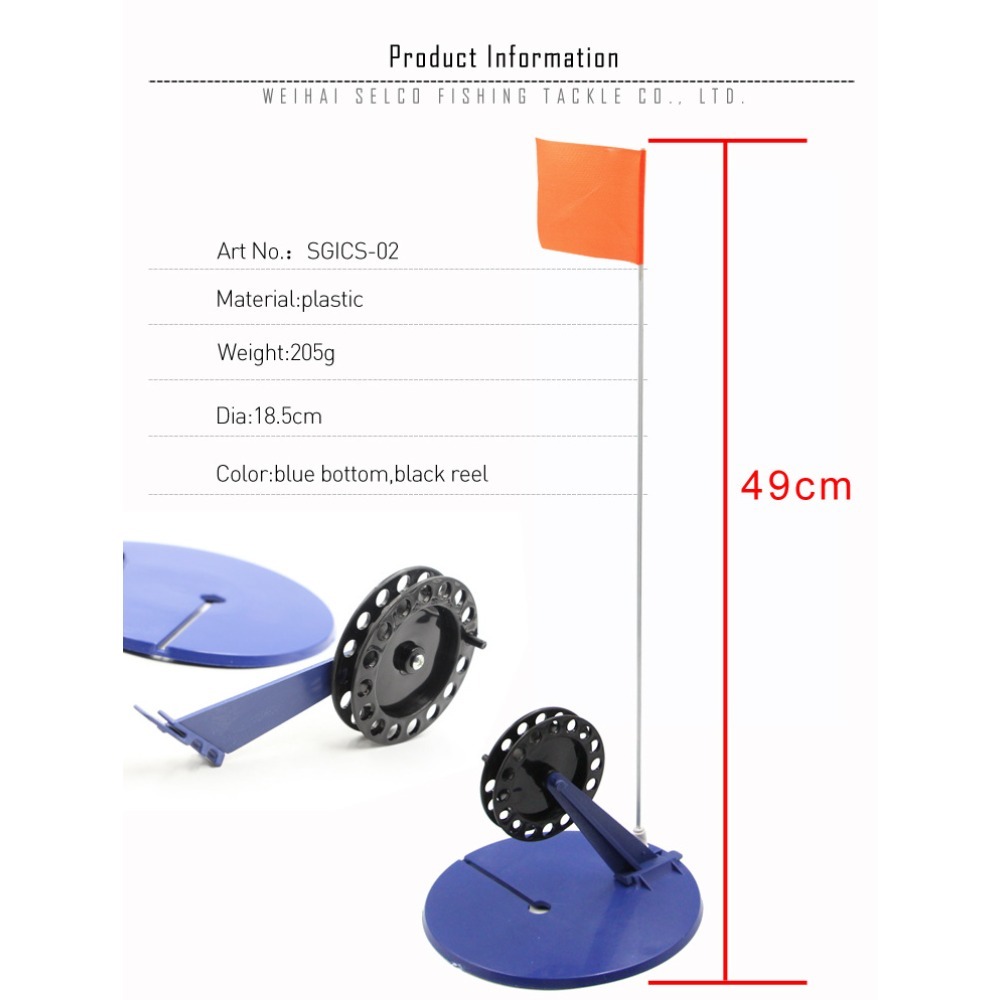 1PC Automatic Ice Fishing Plat - Ice Fishing Line ulasan dan harga