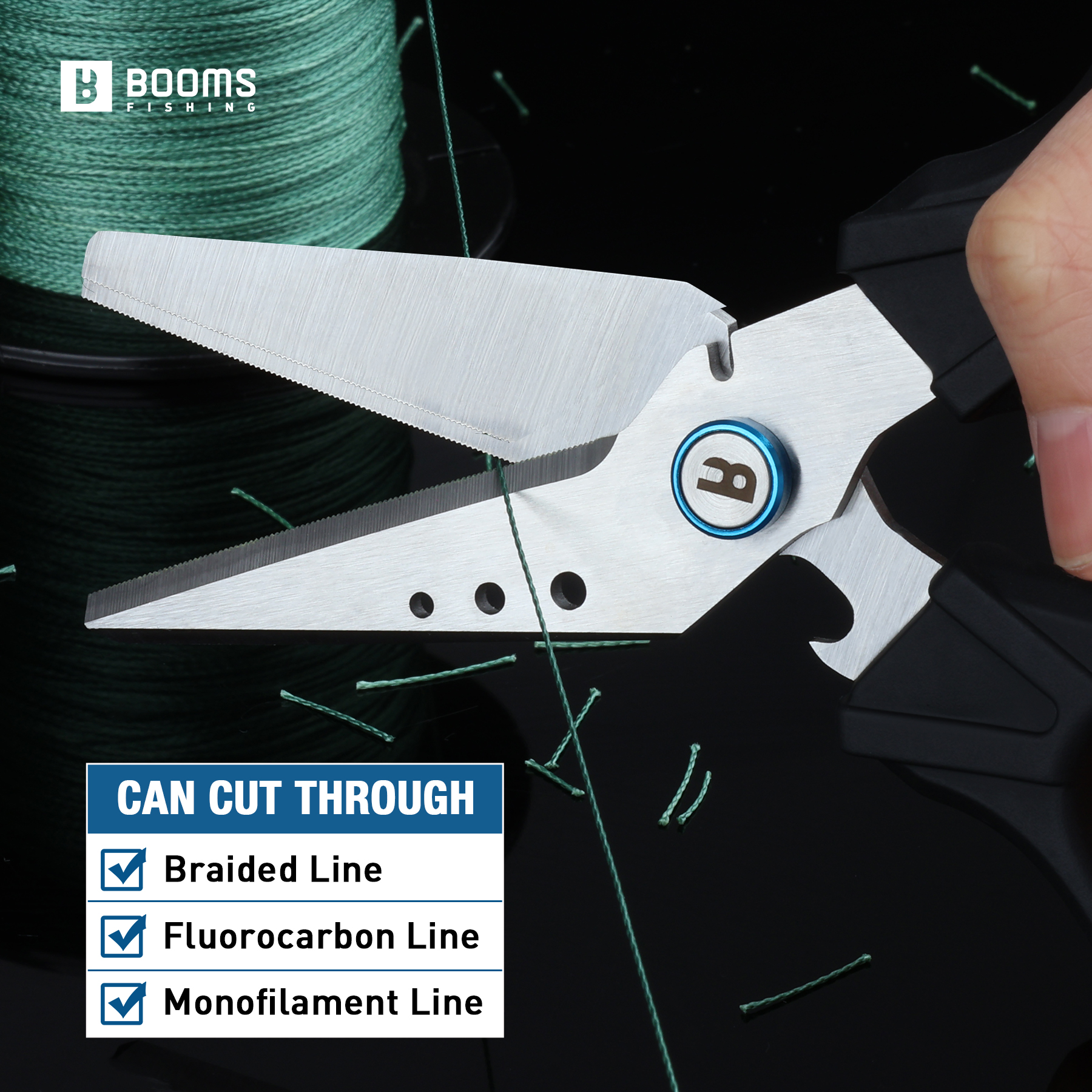 Booms Fishing S04 Fishing Scis - Fishing Line Cutter ulasan dan harga