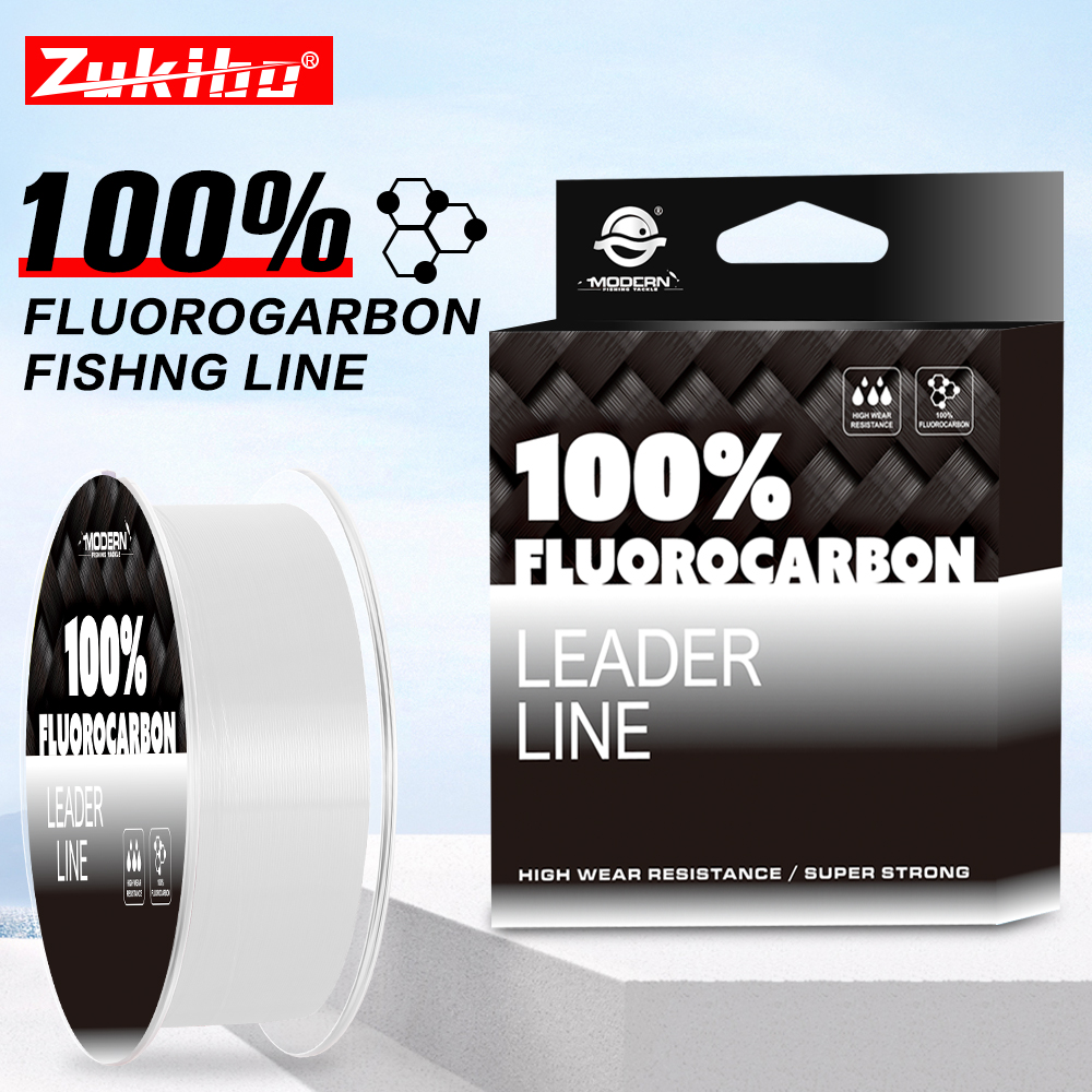 ZUKIBO 100% Fluorocarbon Fishi - Fluorocarbon Line ulasan dan harga